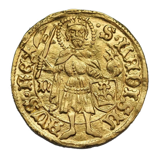 V.László 1453-1457 aranyforint