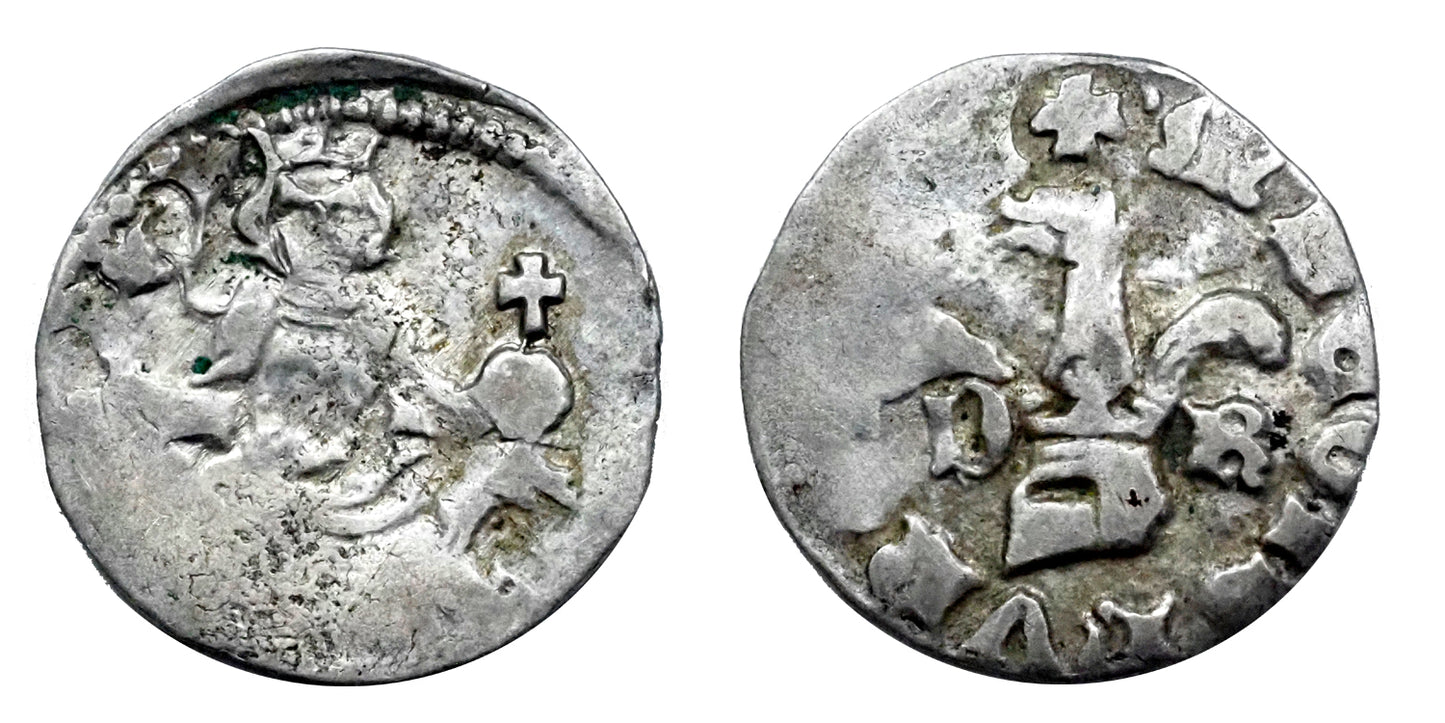 I.Károly 1307-1342 denár éh394