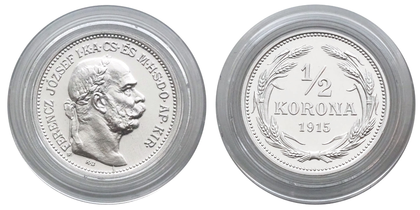 Ferenc József 1/2 korona 1915 Up.