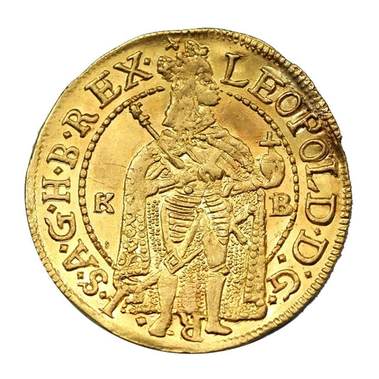 I.Lipót 1657-1705 dukát 1682 KB R!