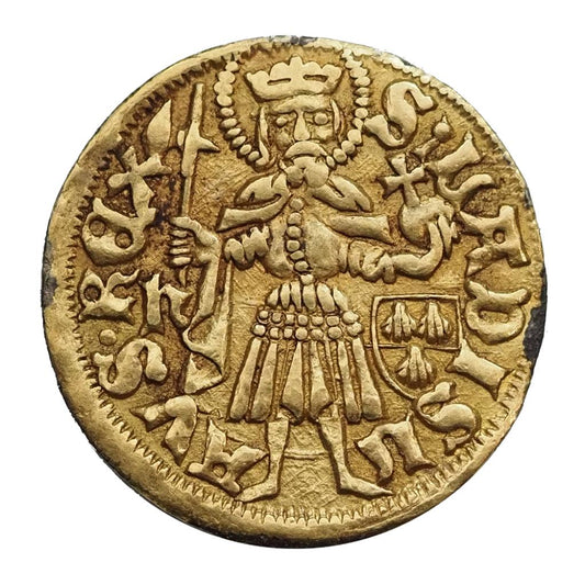 Hunyadi Mátyás 1458-1490 aranyforint R!