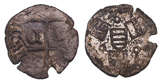 V.László 1440-1453 denár R!