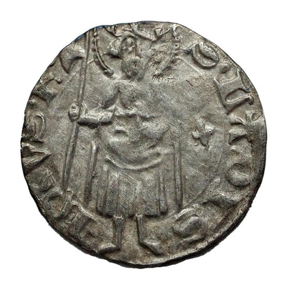 I.Lajos 1342-1382 denár liliom