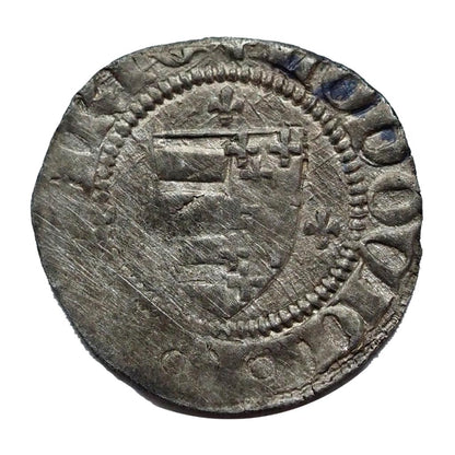 I.Lajos 1342-1382 denár szerecsenfej/o RR!