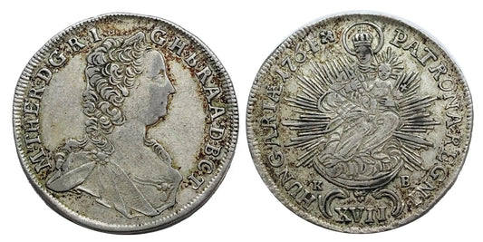 Mária Terézia 1740-1780 XVII krajcár 1764