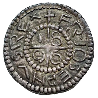 Ferenc József 1818-1916 milleniumi denár 1896