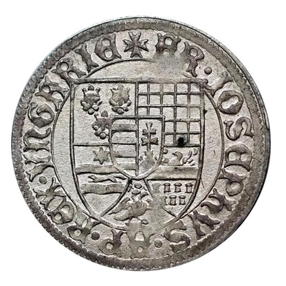 Ferenc József milleniumi denár 1896