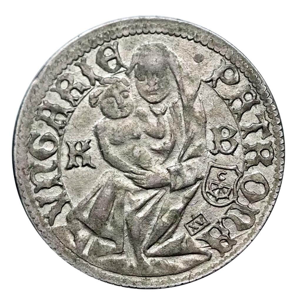 Ferenc József milleniumi denár 1896