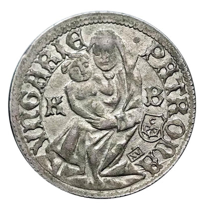 Ferenc József milleniumi denár 1896