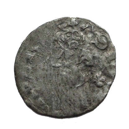 I.Lajos 1342-1382 denár gránátalma-gránátalma UNIKUM!