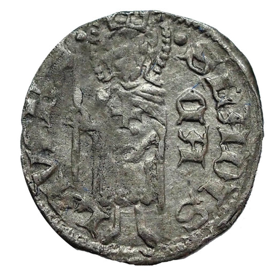 I.Lajos 1342-1382 denár C-A R!