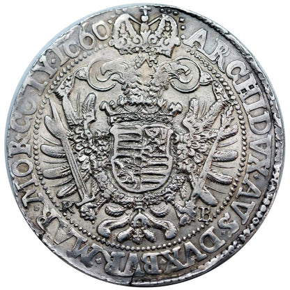 I.Lipót 1657-1705 tallér 1660 KB