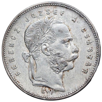 Ferenc József 1848-1916 Forint 1868 Gyf