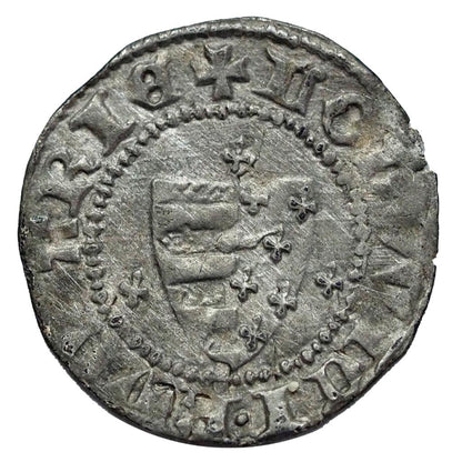 I.Lajos 1342-1382 denár liliom FB R!