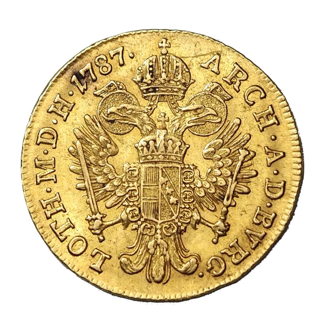 II.József 1780-1790 dukát 1787