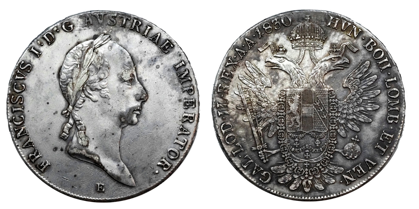 Ferenc 1792-1835 tallér 1830 E R!