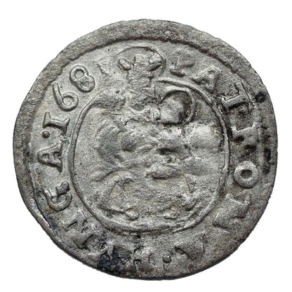 I.Lipót 1657-1705 denár 1681 KB