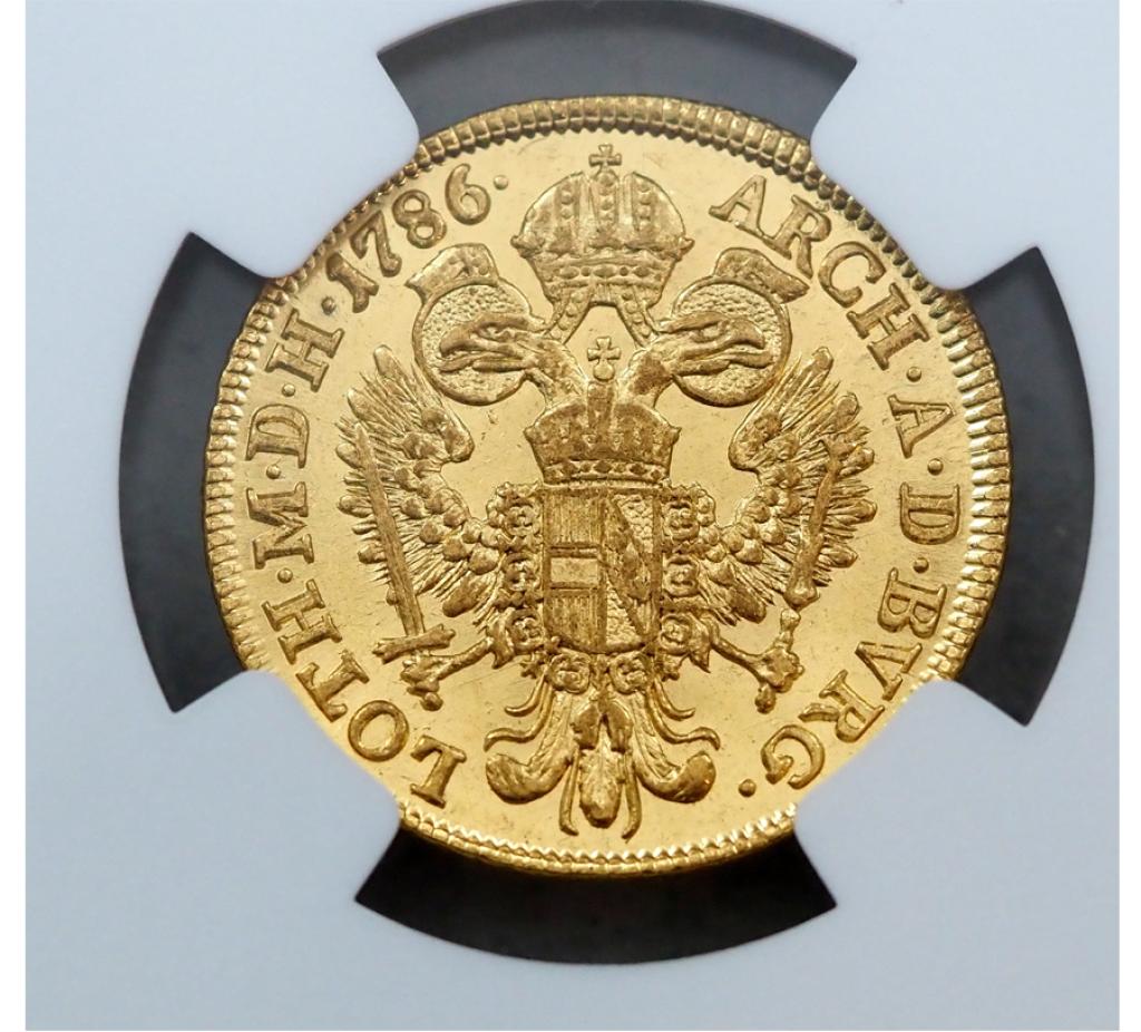 II.József dukát 1786 G