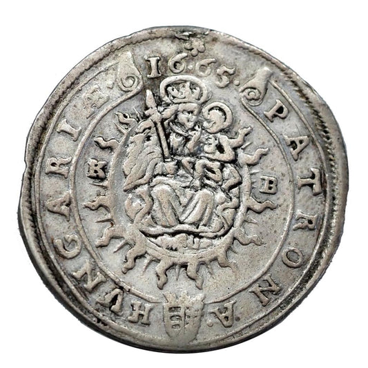 I.Lipót 1657-1705 XV krajcár 1665