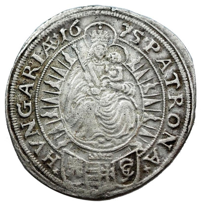 I.Lipót 1657-1705 XV krajcár 1675 Pozsony