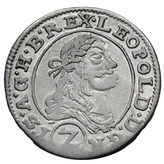 I.Lipót 1657-1705 2 krajcár 1674 KB