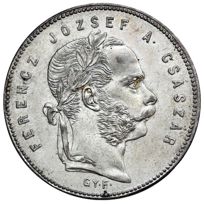 Ferenc József 1848-1916 Forint 1869 Gyf
