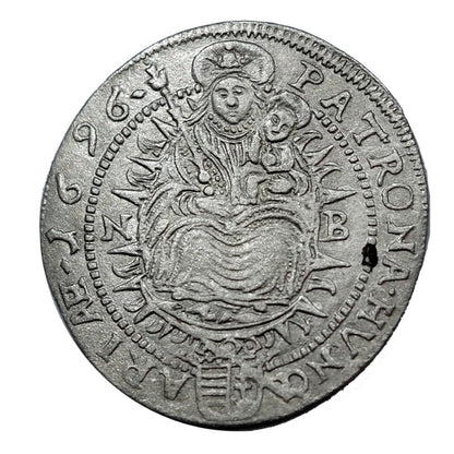 I.Lipót 1757-1705 XV krajcár 1696 NB