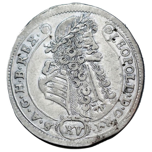 I.Lipót 1657-1705 XV krajcár 1689 KB