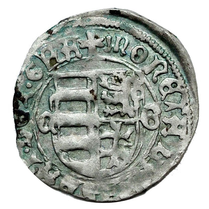 V.László 1440-1452 denár R!