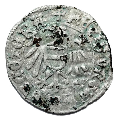 V.László 1440-1452 denár R!